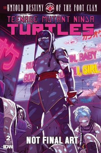 TMNT UNTOLD DESTINY OF FOOT CLAN #2 CVR A SANTOLOUCO