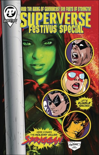 SUPERVERSE FESTIVUS SPECIAL ONESHOT CVR B BRIAN DENHAM