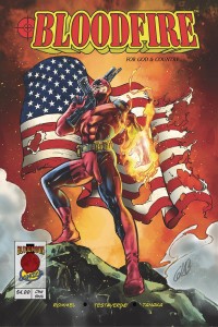 BLOODFIRE FOR GOD & COUNTRY ONESHOT CVR A SERRA