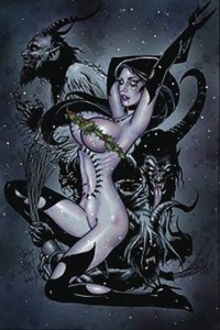 TAROT WITCH OF THE BLACK ROSE #119 HEXMAS DLX LTD ED