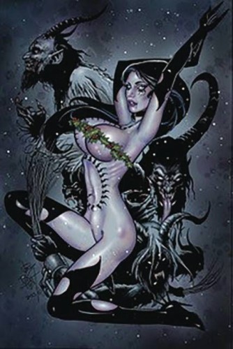 TAROT WITCH OF THE BLACK ROSE #119 HEXMAS DLX LTD ED