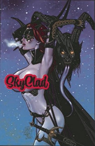 TAROT WITCH OF THE BLACK ROSE #113 TAROT SKYCLAD LTD ED