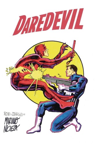 DF MARVEL NICEZA & DELBEATO DAREDEVIL #183 HOMAGE SKETCH VAR
