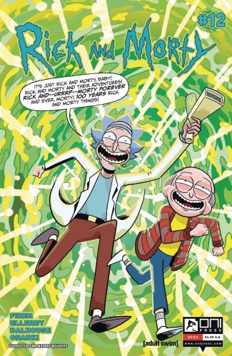 RICK AND MORTY #12 CVR A ELLERBY