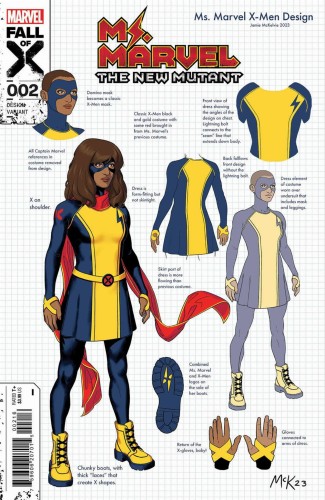 MS MARVEL NEW MUTANT #2 JAMIE MCKELVIE 10 COPY DESIGN VAR