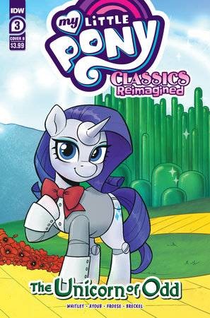 MLP CLASSICS REIMAGINED UNICORN OF ODD #3 CVR B EASTER