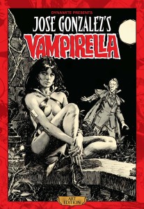 JOSE GONZALEZ VAMPIRELLA ART ED HC