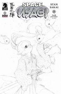 LCSD 2023 SPACE USAGI DEATH & HONOR #1 SKETCH MEYER VAR