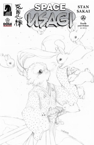 LCSD 2023 SPACE USAGI DEATH & HONOR #1 SKETCH MEYER VAR