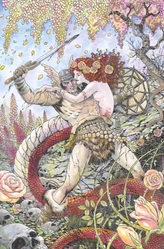 CONAN BARBARIAN #1 5TH PTG DORAN VIRGIN