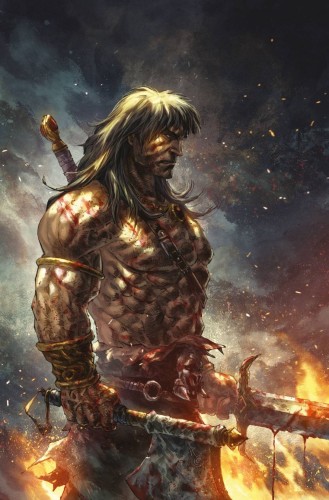 CONAN BARBARIAN #2 3RD PTG QUAH VIRGIN