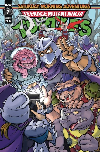 TMNT SATURDAY MORNING ADV 2023 #7 CVR B SCHOENING