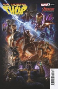 IMMORTAL THOR #4 MAURO CASCIOLI AVENGERS 60TH VAR