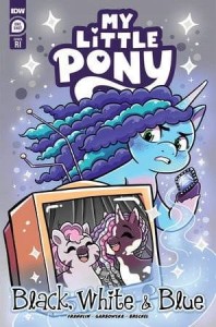 MY LITTLE PONY BLACK WHITE & BLUE #1 CVR C 10 COPY GRANT
