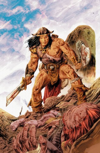 CONAN BARBARIAN #3 3RD PTG BRAITHWAITE VIRGIN