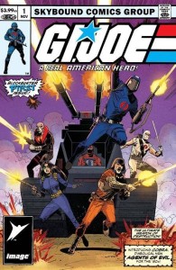 G.I. JOE A REAL AMERICAN HERO #1 HAMA CUT (ONE-SHOT) CVR B