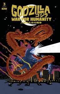 GODZILLA WAR FOR HUMANITY #3 CVR A MACLEAN