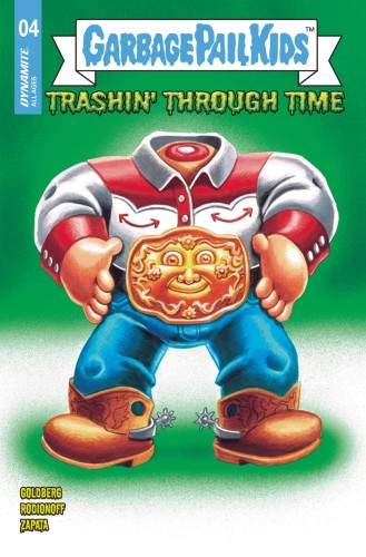 GARBAGE PAIL KIDS THROUGH TIME #4 CVR D CLASSIC TRADING CARD IMAGE
