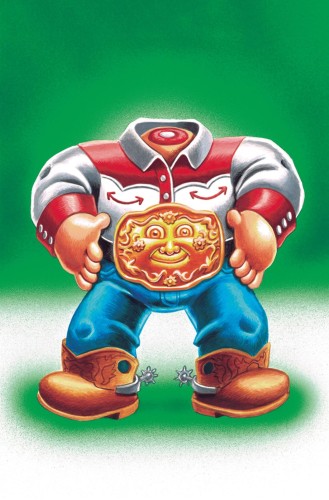 GARBAGE PAIL KIDS THROUGH TIME #4 CVR J CLASSIC TRADING CARD METAL PREMIUM