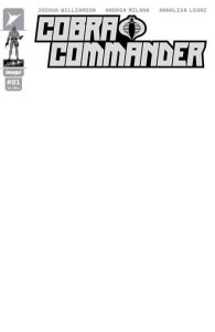 COBRA COMMANDER #1 (OF 5) CVR G BLANK SKETCH CVR