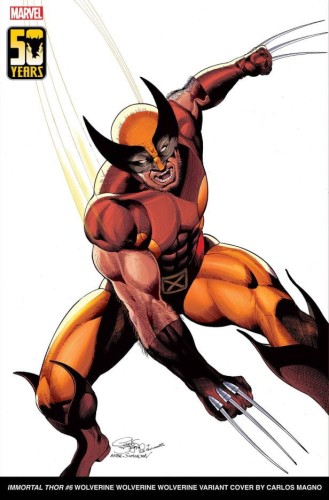 IMMORTAL THOR #6 MAGNO WOLVERINE WOLVERINE WOLVERINE VAR