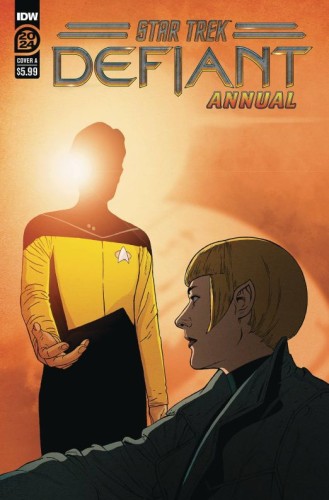 STAR TREK DEFIANT ANNUAL #1 CVR A ROSANAS