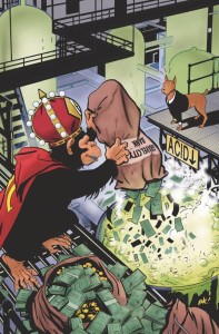 ACID CHIMP VS BUSINESS DOG (ONE SHOT) CVR B KRAUSE