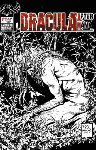 DRACULA AFTER MAN #1 CVR D LTD ED B&W VIRGIN ART