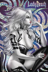 LADY DEATH CYBERNETIC DESECRATION #2 (OF 2) CVR C RICH ORTIZ PREMIUM FOIL