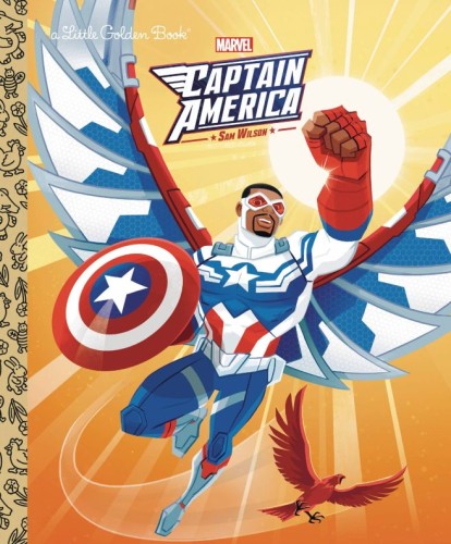 CAPTAIN AMERICA SAM WILSON LITTLE GOLDEN BOOK (9780593651124)