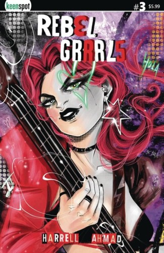 REBEL GRRRLS #3 CVR B FRANCESCA FANTINI