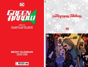 GREEN ARROW #6 (OF 6) CVR C BECKY CLOONAN DC HOLIDAY CARD SPECIAL EDITION VAR