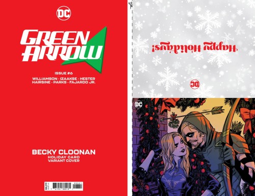 GREEN ARROW #6 (OF 6) CVR C BECKY CLOONAN DC HOLIDAY CARD SPECIAL EDITION VAR