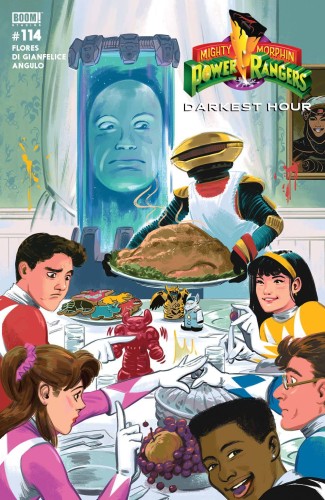 MIGHTY MORPHIN POWER RANGERS #114 CVR G FOC REVEAL VAR
