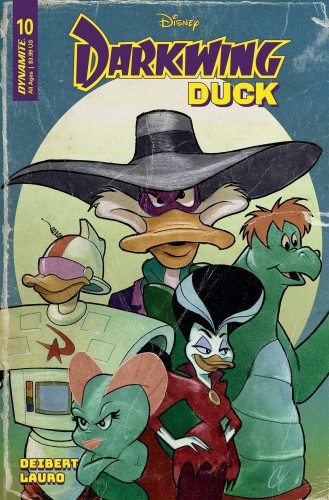 DARKWING DUCK #10 CVR O FOC STAGGS ORIGINAL