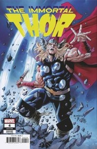 IMMORTAL THOR #4 25 COPY INCV SERGIO DAVILA VAR
