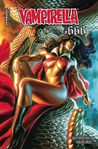 VAMPIRELLA #666 CVR F MASSAFERA FOIL