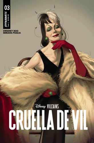 DISNEY VILLAINS CRUELLA DE VIL #3 CVR B SWAY