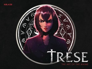 TRESE ART OF THE ANIME DLX ED HC