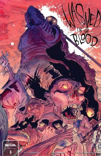 WASHED IN THE BLOOD #3 (OF 3) CVR B CANNON CONNECTING