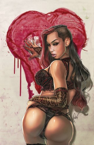 GFT 2024 VALENTINES DAY LINGERIE PINUP SP CVR D POULAT