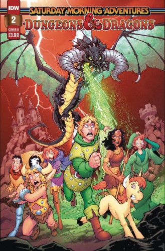 D&D SATURDAY MORNING ADV 2 #2 CVR B SOMMARIVA