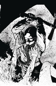 VALENTINE BLUFFS MASSACRE #1 CVR E LTD ED B&W VIRGIN ART
