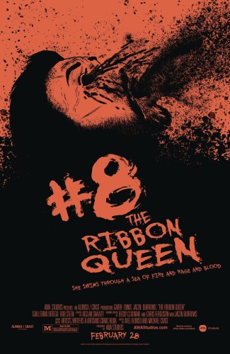 THE RIBBON QUEEN #8 (OF 8) CVR C HORROR POSTER HOMAGE