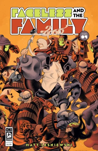FACELESS AND THE FAMILY #4 CVR A LESNIEWSKI