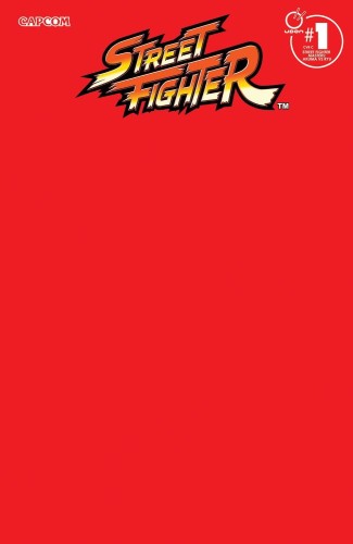 STREET FIGHTER MASTERS: AKUMA VS RYU #1 CVR D RED BLANK SKETCH