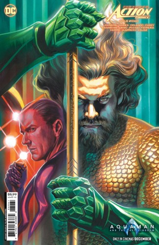 ACTION COMICS #1060 CVR D FELIPE MASSAFERA AQUAMAN AND THE LOST KINGDOM CARD STOCK VAR (TITANS BEAST WORLD)