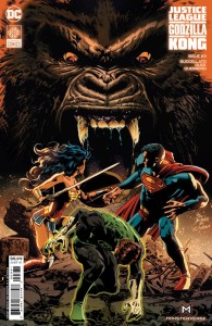 JUSTICE LEAGUE VS GODZILLA VS KONG #3 (OF 7) CVR C MIKE DEODATO JR CARD STOCK VAR