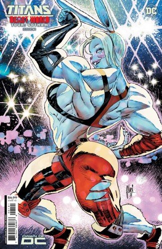 TITANS BEAST WORLD TOUR GOTHAM #1 (ONE SHOT) CVR B GUILLEM MARCH CARD STOCK VAR