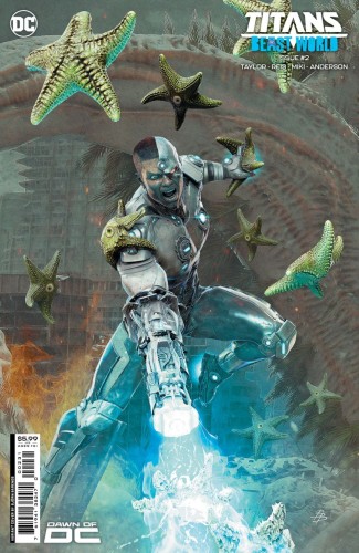 TITANS BEAST WORLD #2 (OF 6) CVR B BJORN BARENDS CARD STOCK VAR